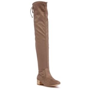 NWT C Malandrino Glitzy Glitter Over the knee Boot